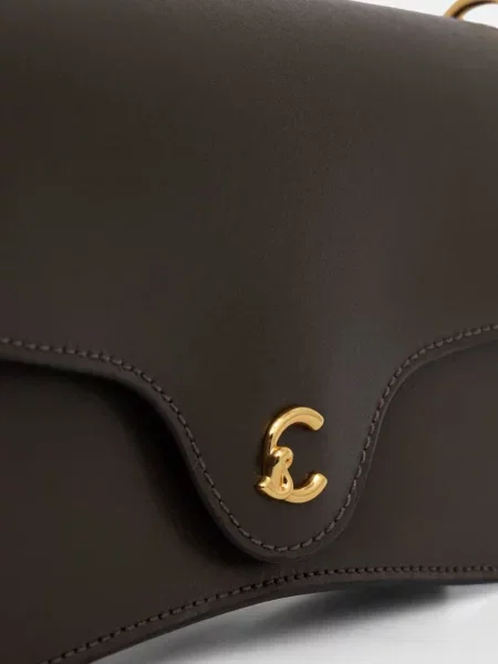 Кожаная сумка через плечо Coccinelle