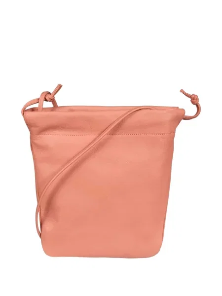 Geantă bucket Il Bisonte din piele roz