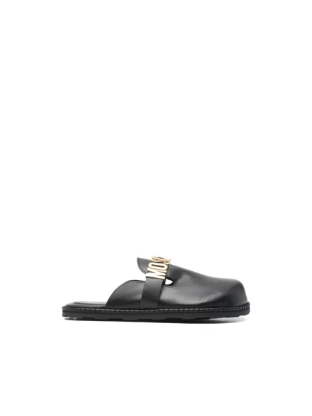 Klapki Moschino czarne