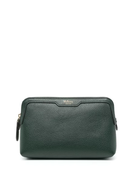 Portofel Mulberry cu autograf verde