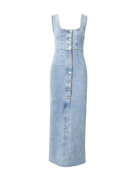 Hoermanseder x About You Rochie denim albastru