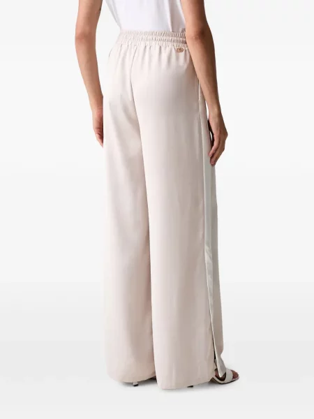 Pantaloni Liu Jo din satin evazate