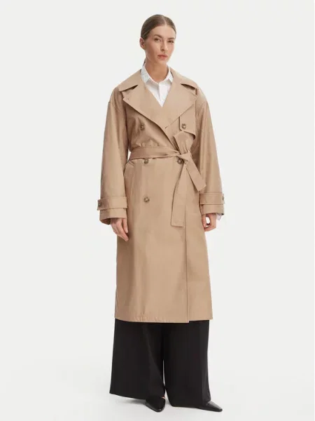 Calvin Klein Trenčas smėlio