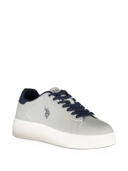 Chunky tenisice Us Polo Assn s autogramom siva