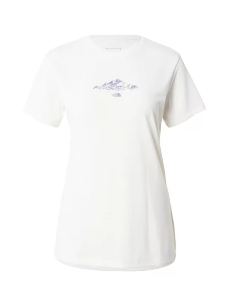 THE NORTH FACE Tricou funcțional FOUNDATION mov închis murdar alb