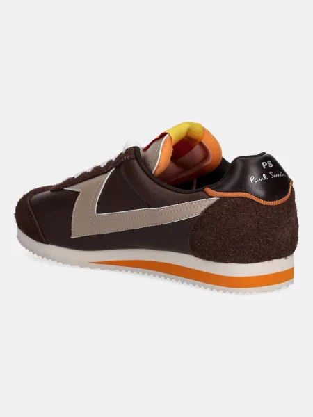 Кожаные кроссовки Ps Paul Smith коричневые