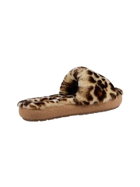 Tenisky Emu s leopardím vzorom hnedá