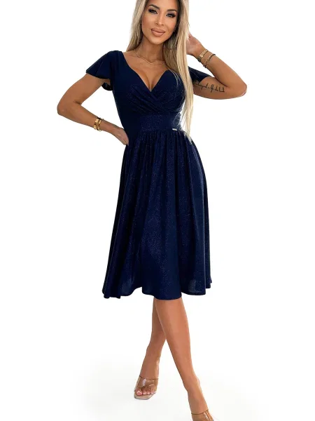 Mini obleka Numoco črna