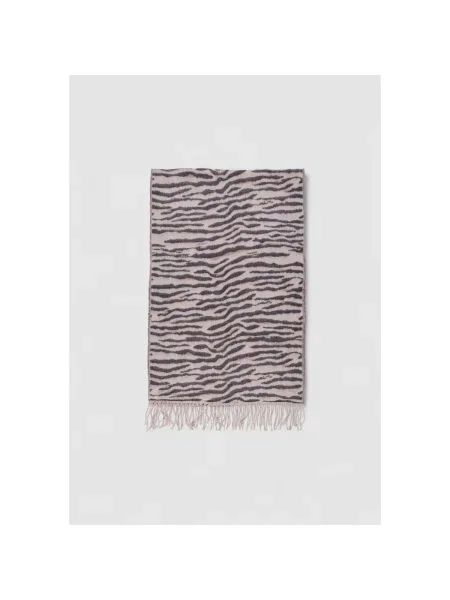 Fular Pieces cu dungi de tigru negru