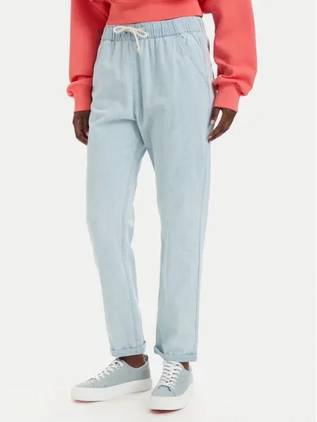 Roxy Pantaloni trening Slow Swell deschis albastru