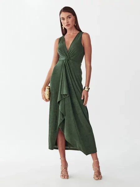 BWLDR Rochie Andi închis verde