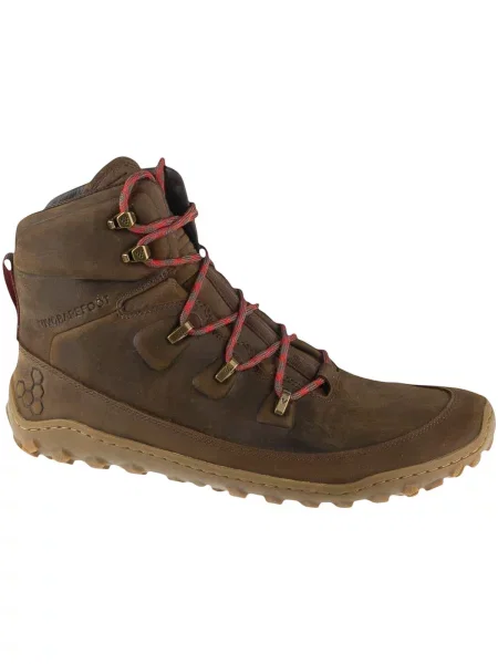 Pantofi Vivobarefoot din piele maro