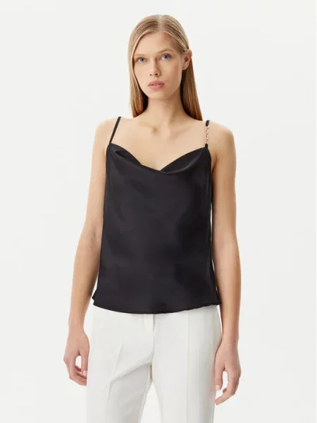 Top Rinascimento czarny