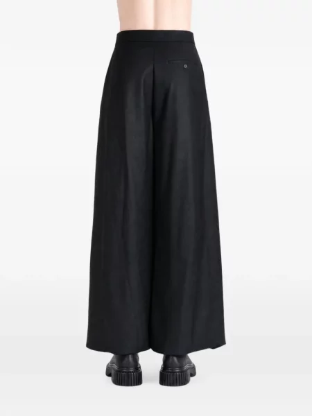 Pantaloni Taiga Takahashi de lână negru