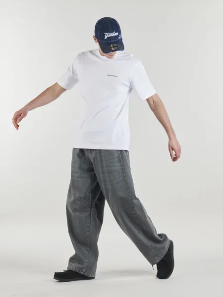 Tričko Daily Paper Snake Shield Ss Tee White XS bílé