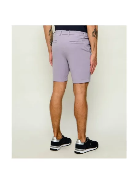Szorty Boss casual fioletowe
