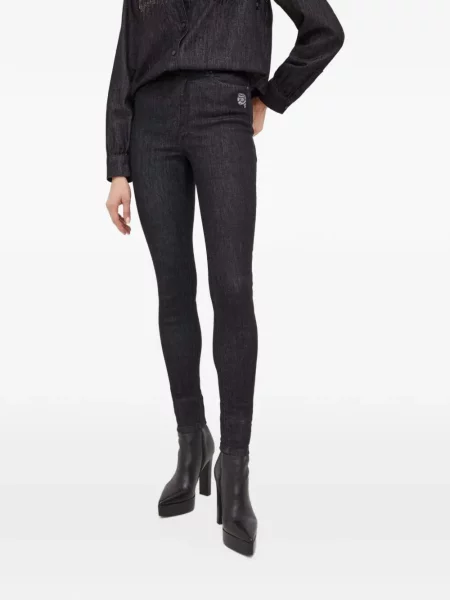 Skinny skinny džíny Karl Lagerfeld černé