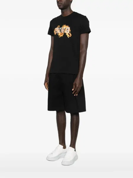 Tricou Versace Jeans Couture negru