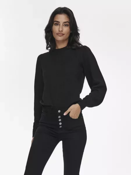 Πουλόβερ Jacqueline De Yong μαύρο