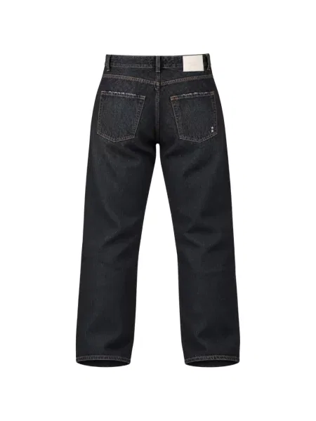 Traperice ravnih nogavica Icon Denim crna