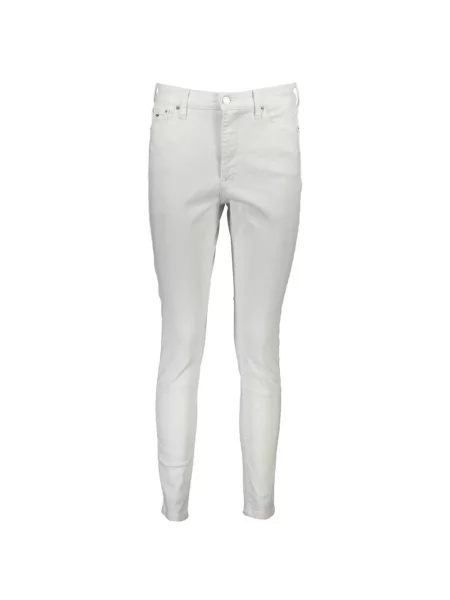 Jeansy skinny Tommy Hilfiger Sylvia białe