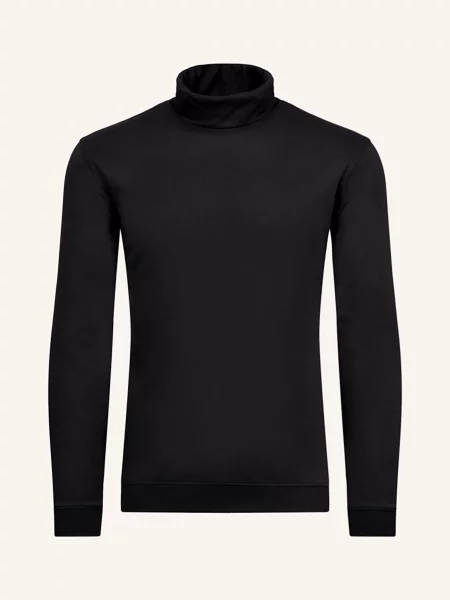 Sweter z golfem Ragman z długim rękawem do golfa czarny