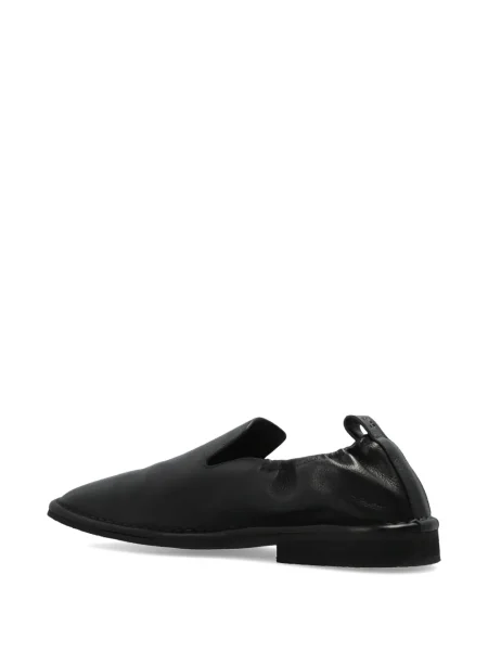 Kožne loaferice Amiri crna