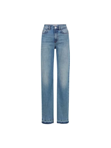 Iceberg jeansy high waist niebieskie