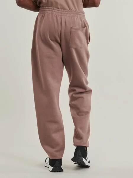 Fleece fleece melegítő felső New Balance barna
