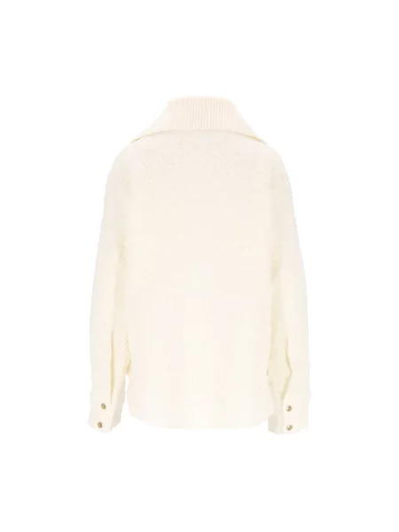 Kardigan Moncler wełniany beżowy