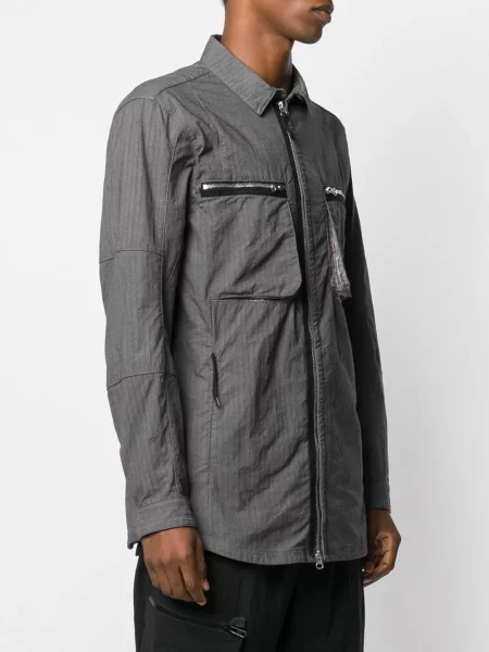 Geacă Stone Island Shadow Project cu strasuri gri