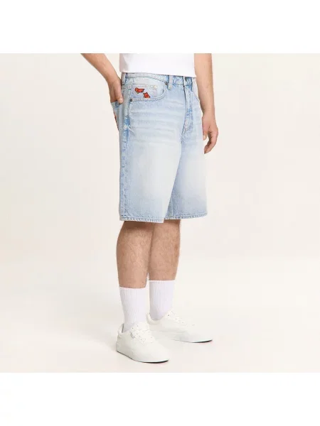 Джинсовые шорты Cropp синие