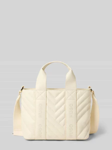 Torba z uchwytami i odpinanym na ramię model ‘BECKY QL_TOTE MINI’ Hugo