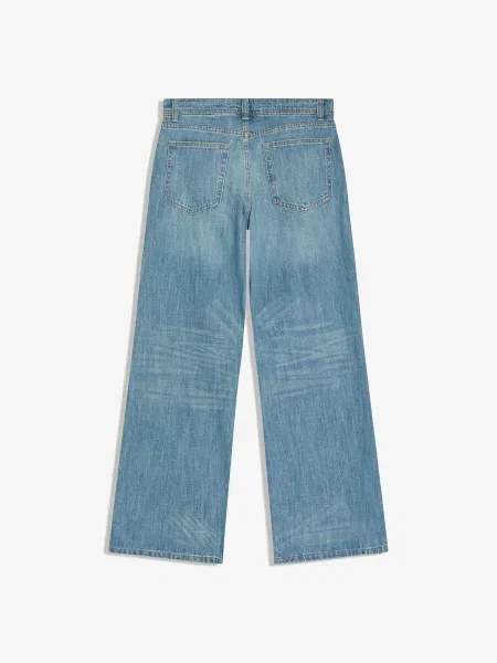 Bershka Jeans denim albastru