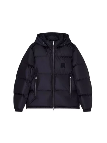 Kurtka puchowa Armani Exchange czarna