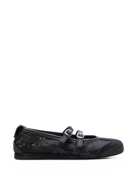 Sneakerși Onitsuka Tiger cu cataramă cu dungi de tigru negru