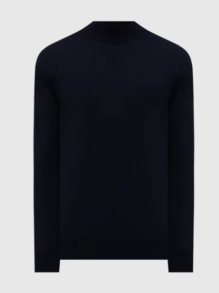 Светр з вовни мериноса Cashmere&whiskey синій