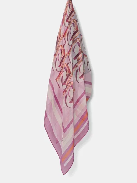 Тънък шал Liu Jo с десен розово