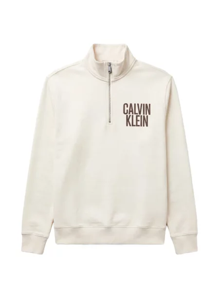Hanorac cu fermoar Calvin Klein cu autograf