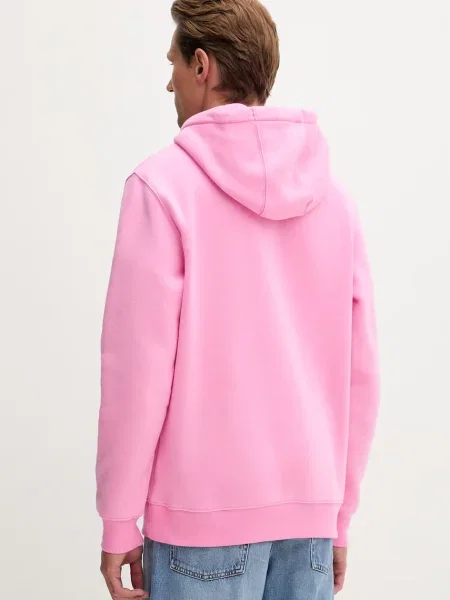 Tommy Jeans bluza z kapturem różowa