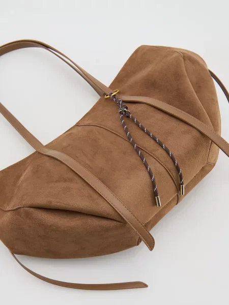 Reserved Сумка через плече коричневий