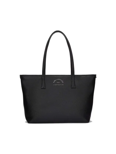 Shopper kabelka Karl Lagerfeld čierna