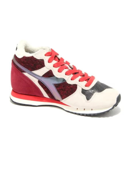 Sneakersy Diadora z futerkiem