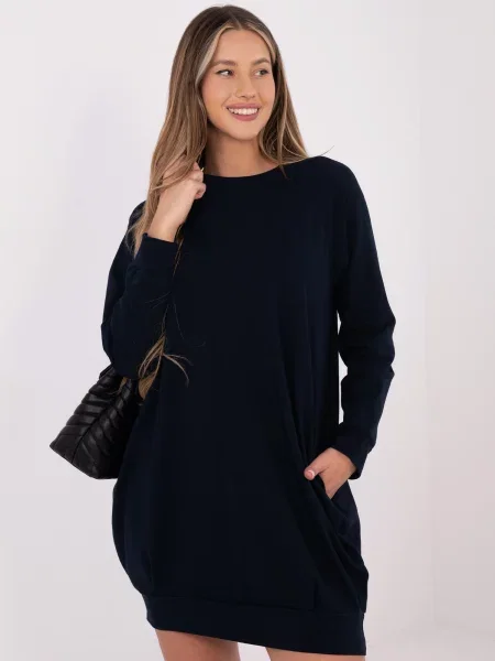 Obleka obleka Basic Feel Good modra