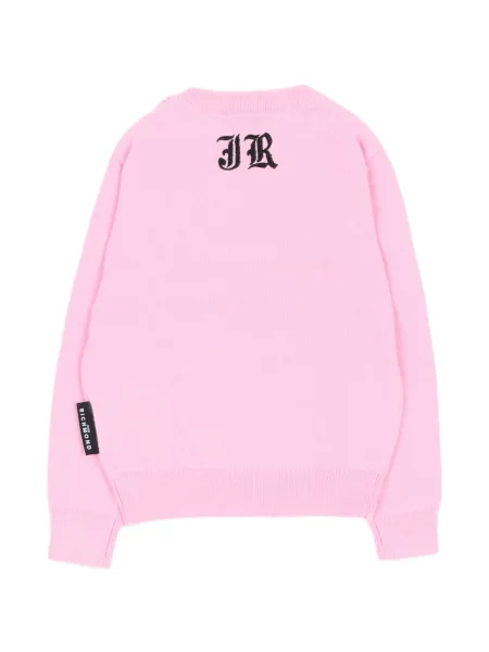 Sweter dziecięcy John Richmond różowy