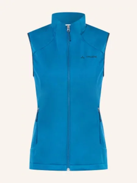 Vaude Kamizelka Softshellowa Everhike blau niebieska