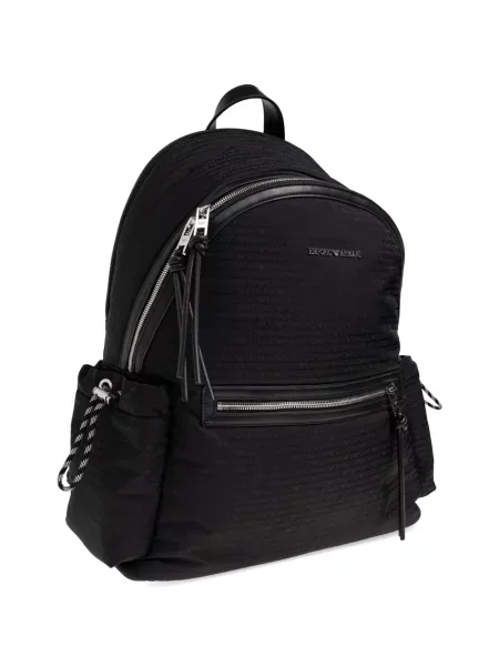Rucsac Emporio Armani cu autograf negru