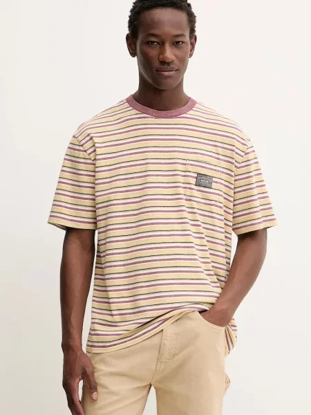 Majica Guess Originals s uzorkom žuta