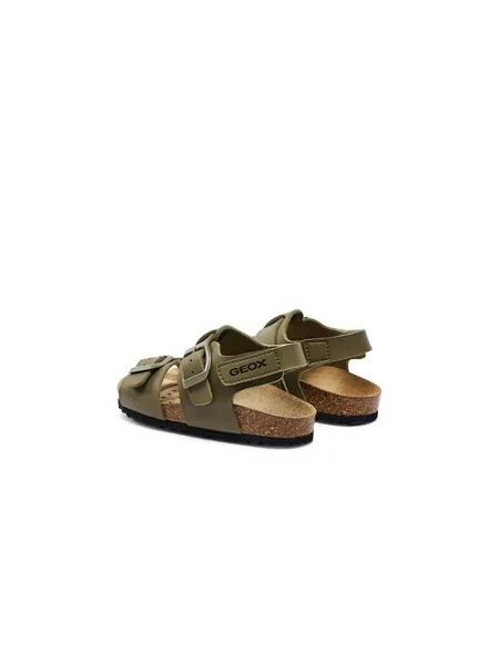 Sandale Geox J Ghita Boy M Kaki
