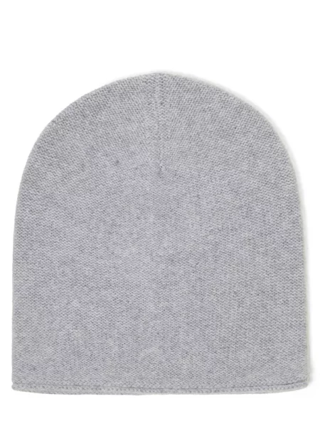 Marie Lund czapka z czystego kaszmiru Kobiety Kaszmir ONE SIZE szary